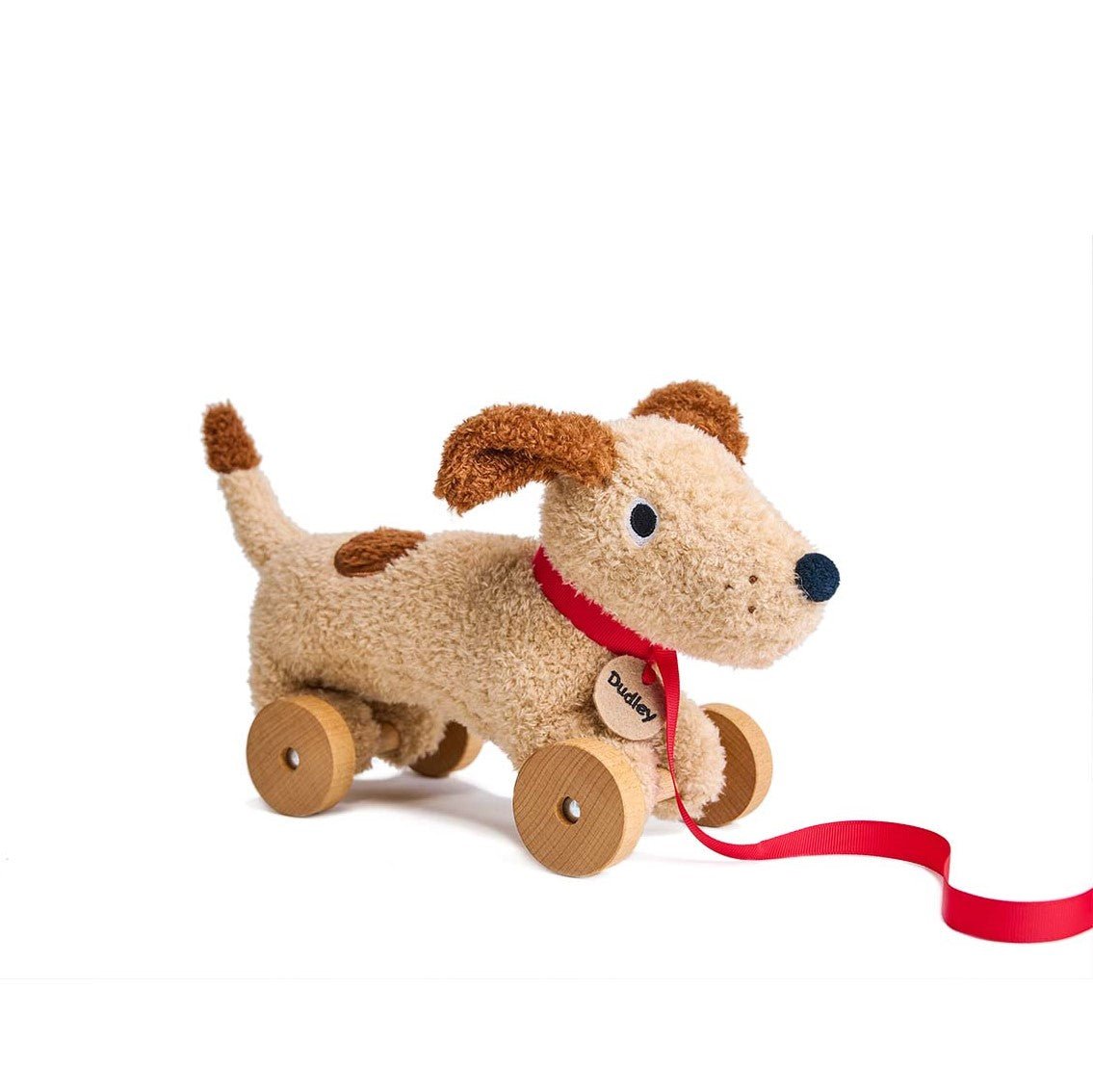ThreadBear Design Dudley Pull Along Cuddly Dog - Baby&More