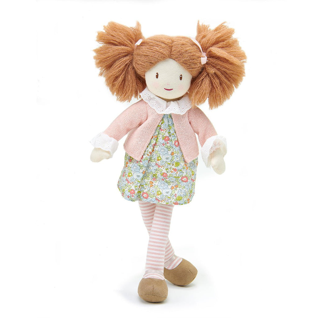 ThreadBear Design Marty Floral Rag Doll - Baby&More