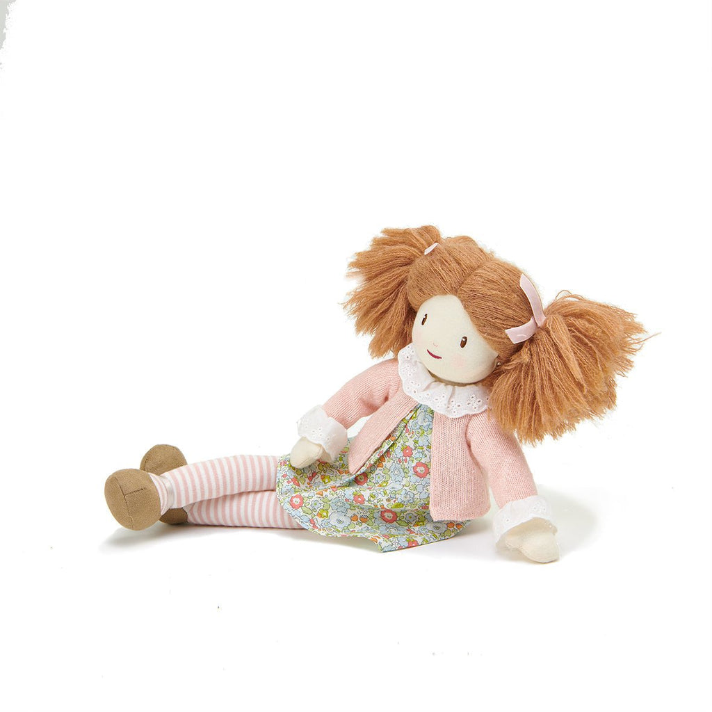 ThreadBear Design Marty Floral Rag Doll - Baby&More
