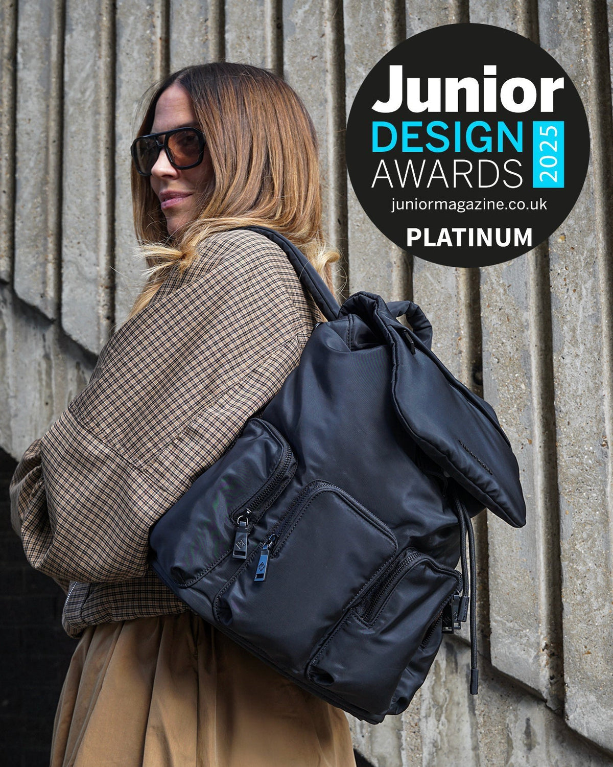 Tiba+Marl Alto Changing Backpack Black - Baby&More