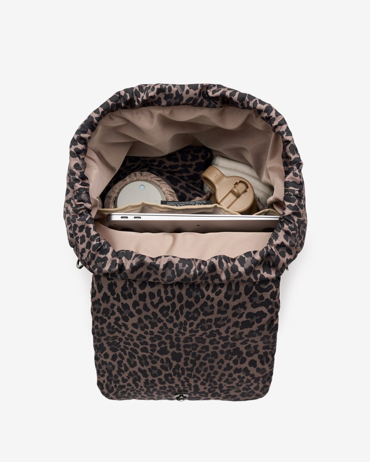Tiba+Marl Alto Changing Backpack Brown Tonal Leopard - Baby&More