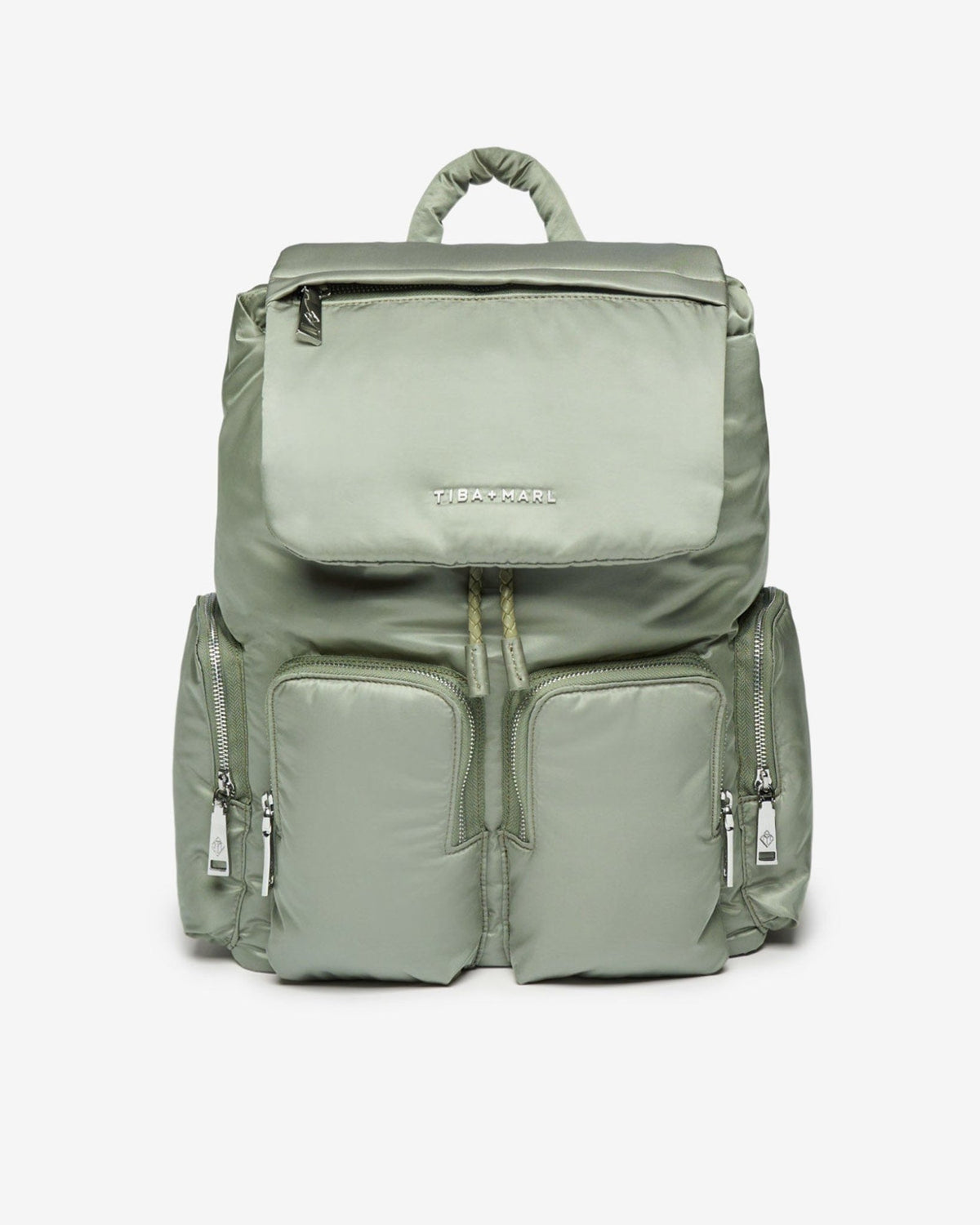 Tiba+Marl Alto Changing Backpack Sage - Baby&More