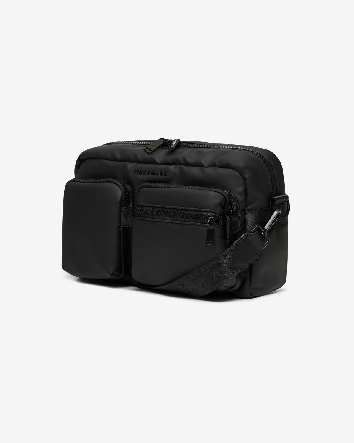 Tiba+Marl Axel Buggy/Pushchair Organiser / Changing Bag - Matte Black - Baby&More