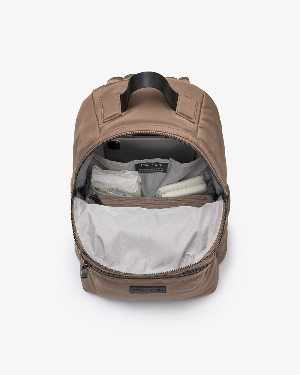 Tiba+Marl Elwood 2.0 Changing Backpack - Mocha - Baby&More