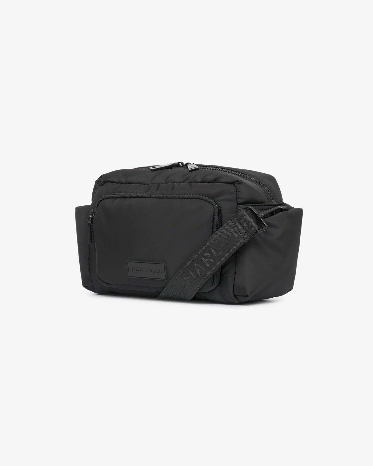 Tiba+Marl Inka Buggy/Pushchair Organiser - Black Woven - Baby&More