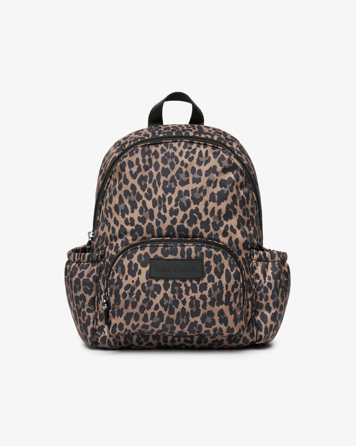 Tiba+Marl Mini Elwood Kids Backpack 2.0 Brown Tonal Leopard Print - Baby&More