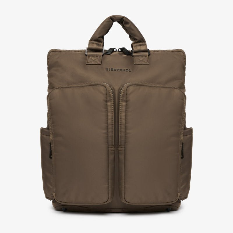 Tiba+Marl Ozzy Changing Tote / Backpack 2.0 - Chocolate - Baby&More