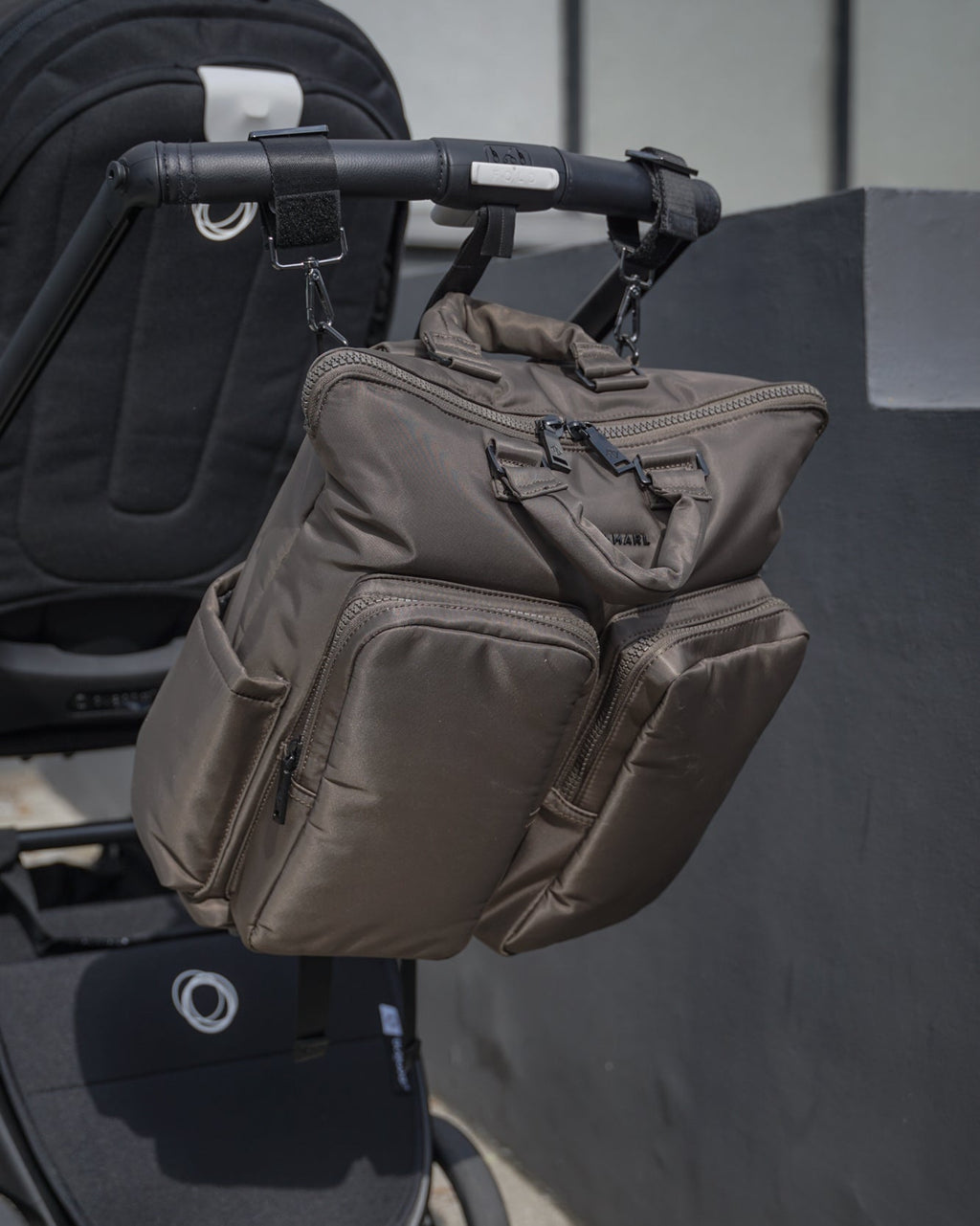 Tiba+Marl Ozzy Changing Tote / Backpack 2.0 - Chocolate - Baby&More