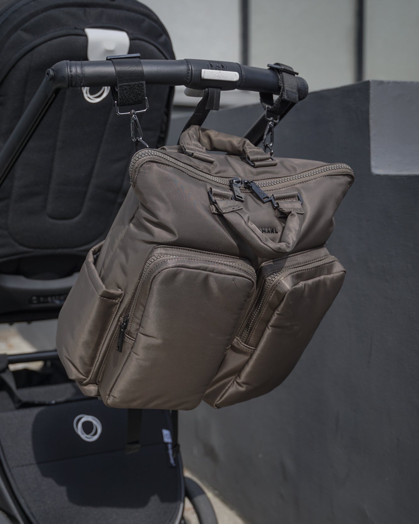 Tiba+Marl Ozzy Changing Tote / Backpack 2.0 - Chocolate - Baby&More