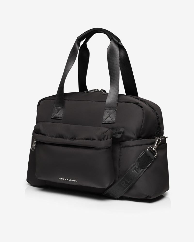 Tiba+Marl Phoenix Eco Holdall Changing Bag - Black - Baby&More