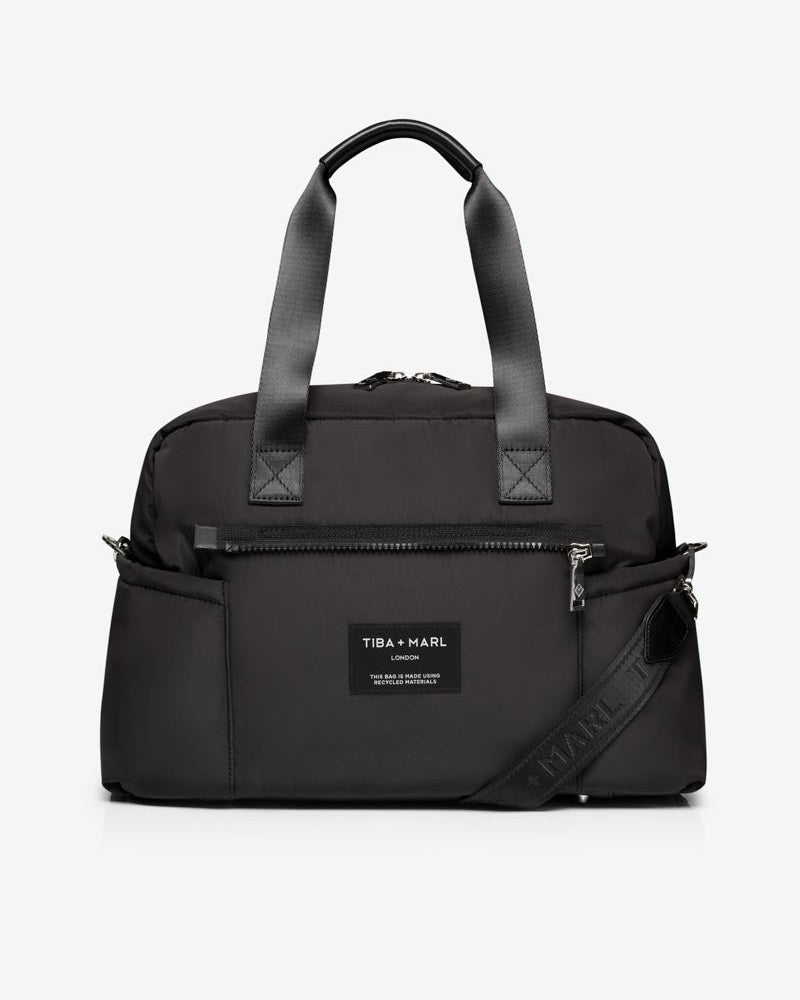 Tiba+Marl Phoenix Eco Holdall Changing Bag - Black - Baby&More