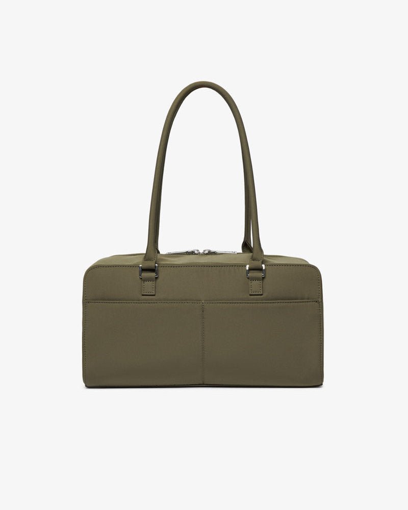 Tiba+Marl Riley Compact East - West Changing Bag - Olive Woven - Baby&More