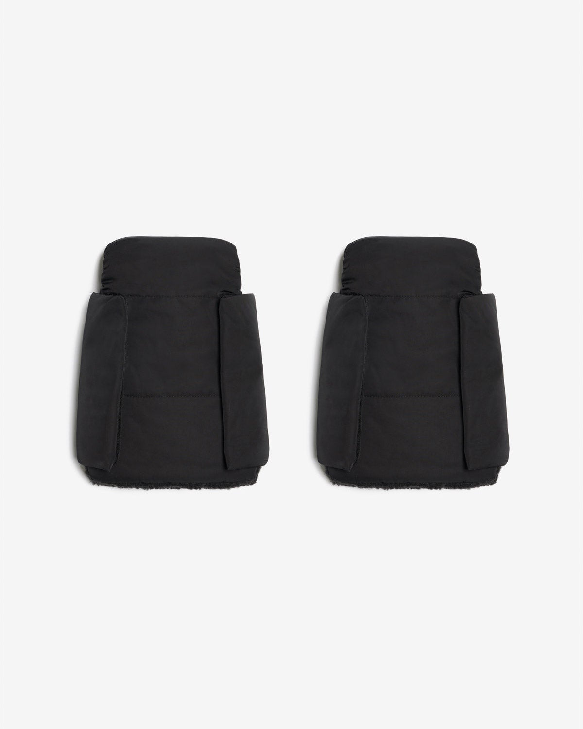Tiba+Marl Universal Buggy/Pushchair Handmitts - Black Quilted - Baby&More