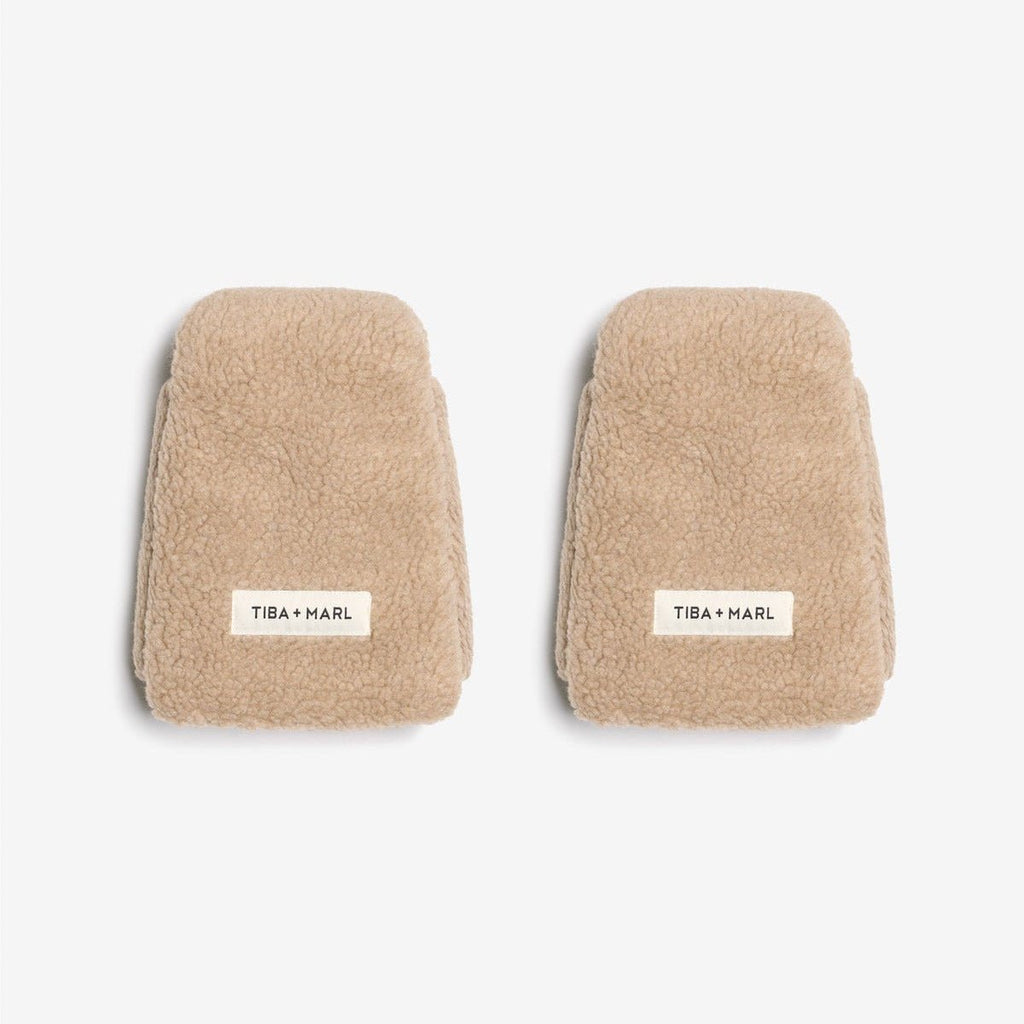 Tiba+Marl Universal Buggy/Pushchair Handmitts - Borg Fleece - Baby&More
