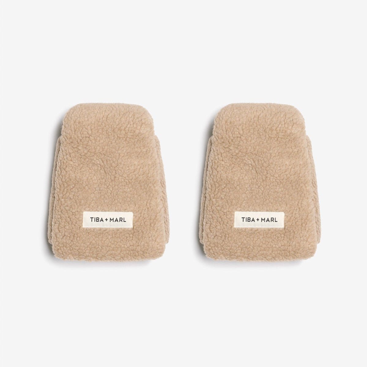 Tiba+Marl Universal Buggy/Pushchair Handmitts - Borg Fleece - Baby&More