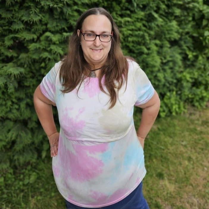 Tie Dye Breastfeeding Top - Baby&More