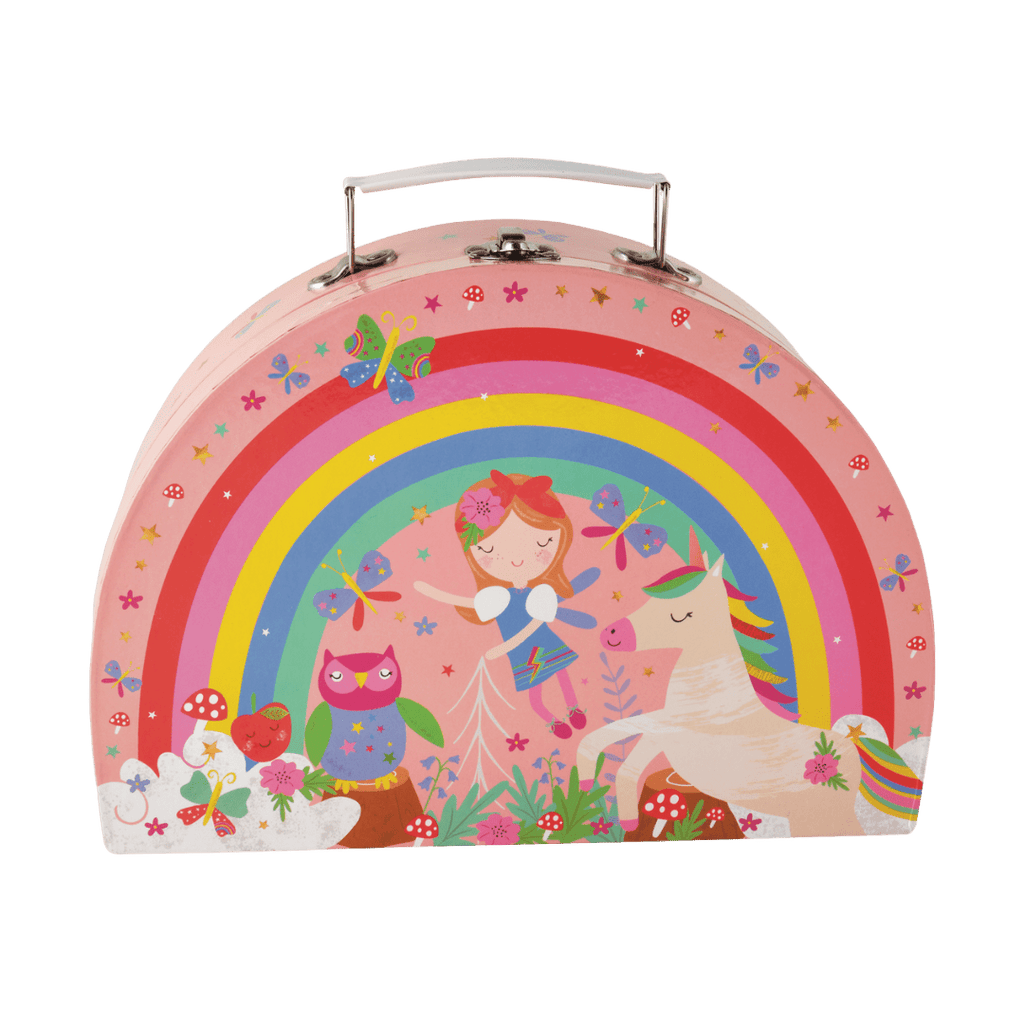 Tin Tea Set 10 Piece - Rainbow Fairy - Baby&More