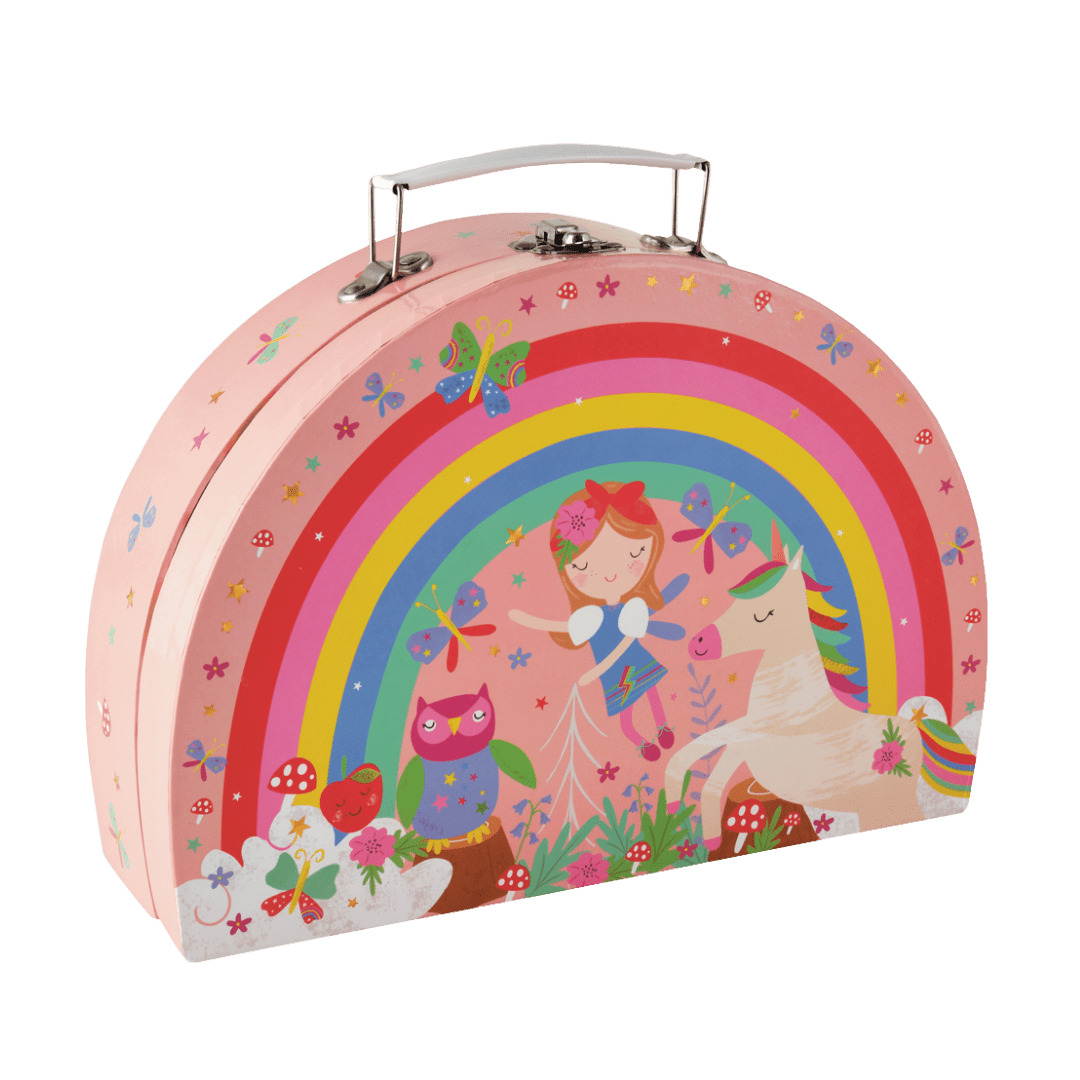 Tin Tea Set 10 Piece - Rainbow Fairy - Baby&More