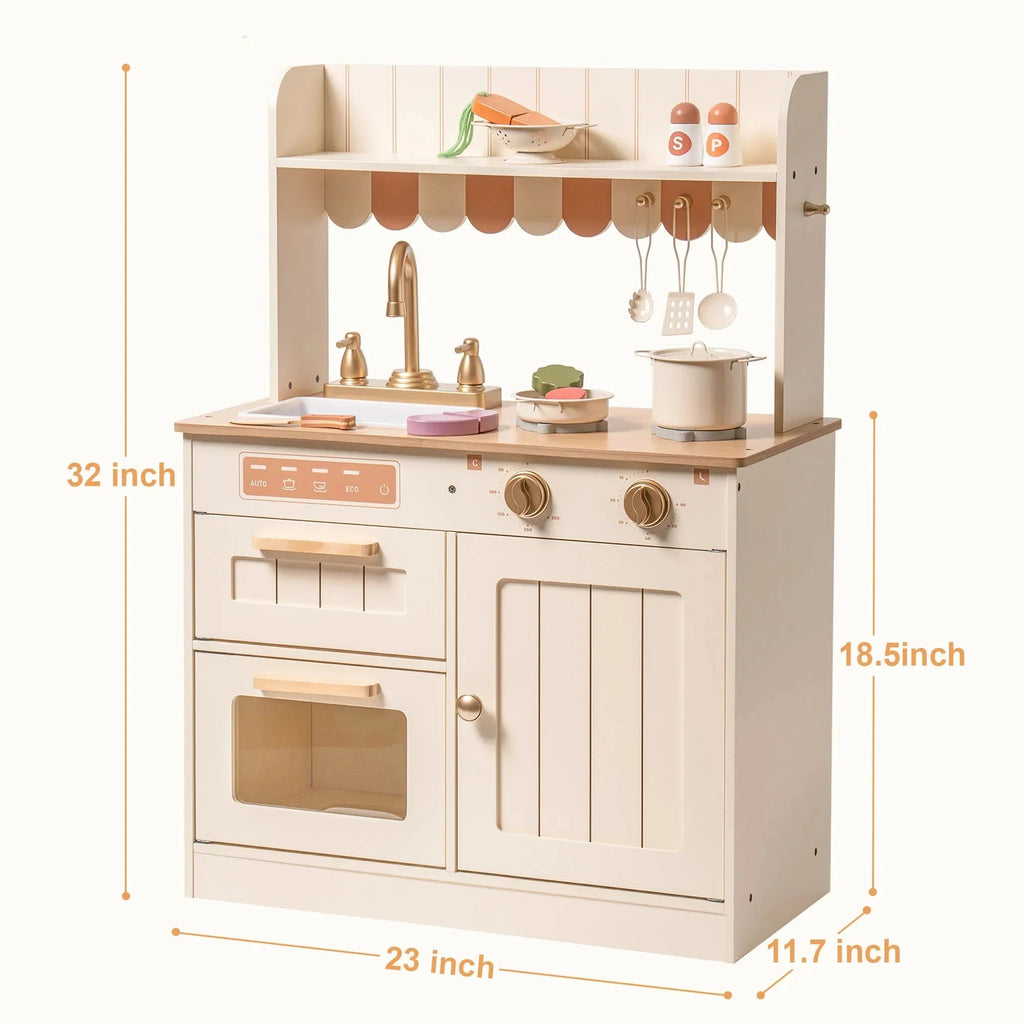 Tiny Chef - Premium Wooden Play Kitchen - Baby&More
