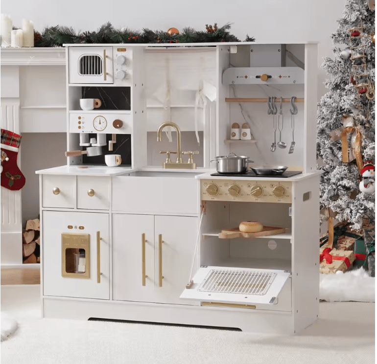 Tiny Chef XL Wooden Play Kitchen - Baby&More