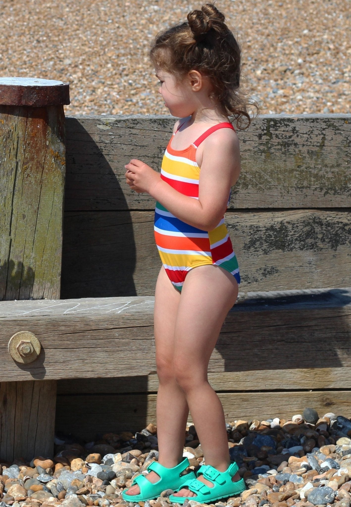 Toby Tiger Kids' Swimsuit - Happy Stripe Print - Baby&More