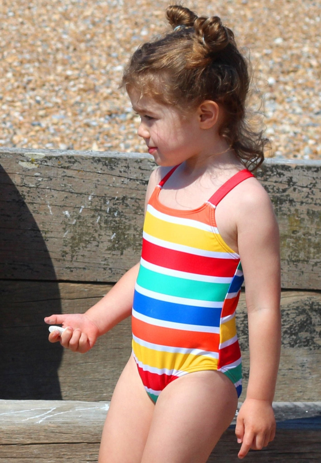 Toby Tiger Kids' Swimsuit - Happy Stripe Print - Baby&More