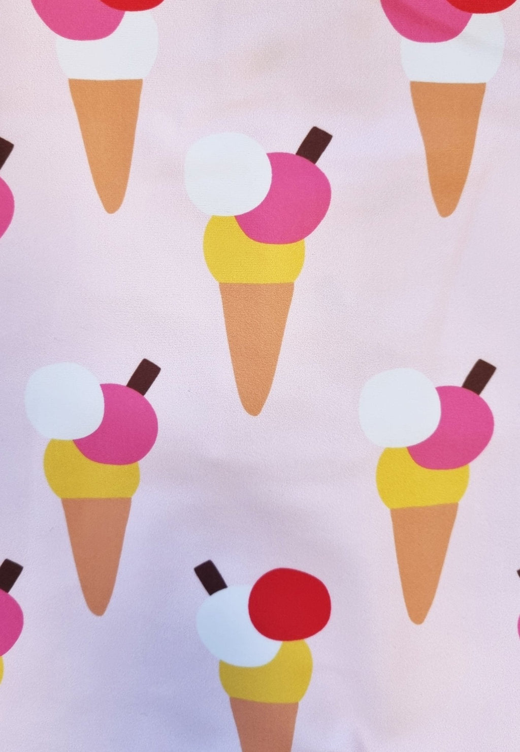 Toby Tiger Long - Sleeved Kids' Swimsuit - Ice Cream Cones Print - Baby&More