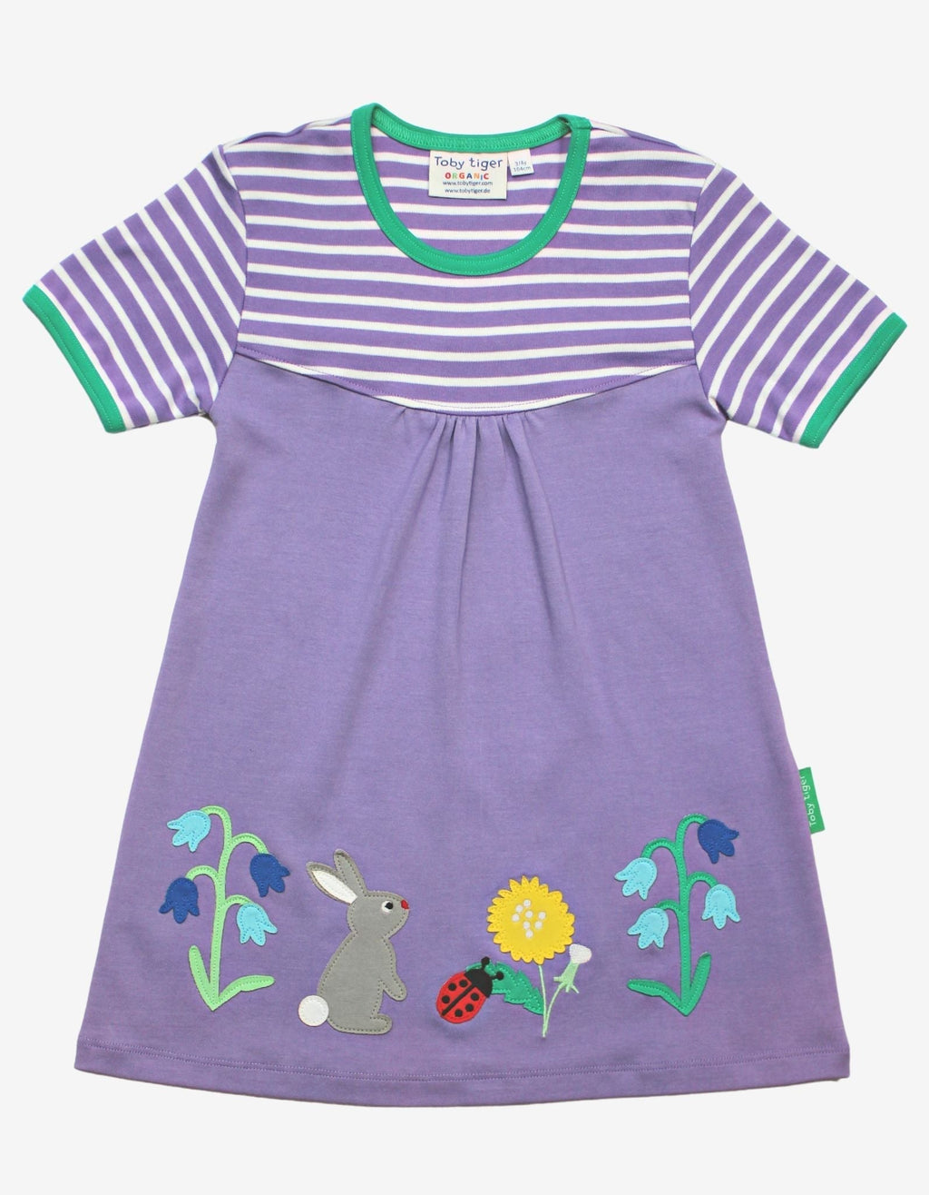 Toby Tiger Organic Applique Dress - Spring - Baby&More