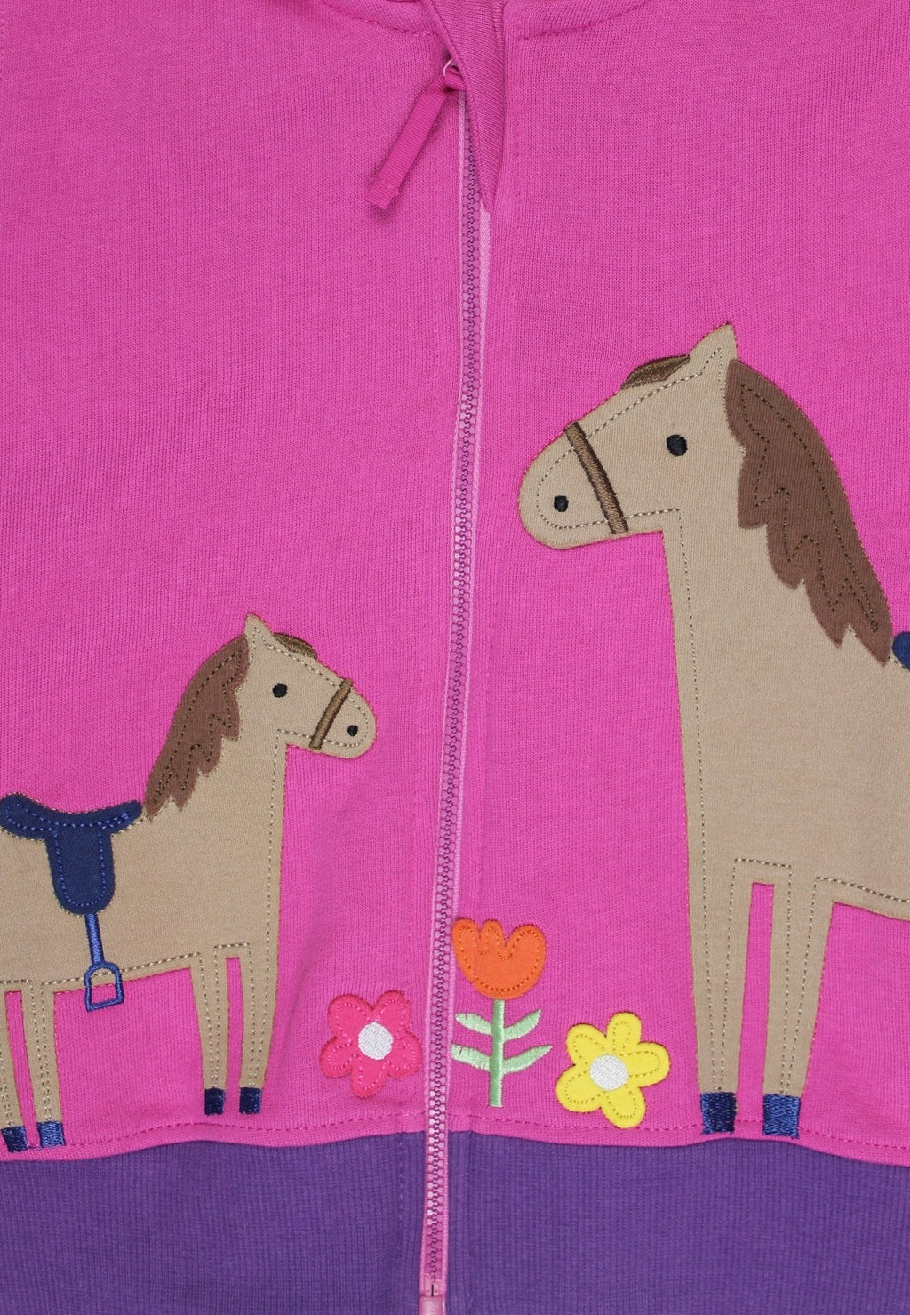 Toby Tiger Organic Applique Hoodie - Hillside Pony - Baby&More