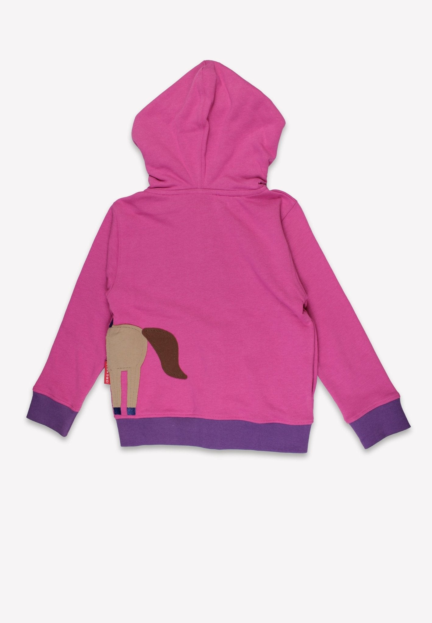 Toby Tiger Organic Applique Hoodie - Hillside Pony - Baby&More