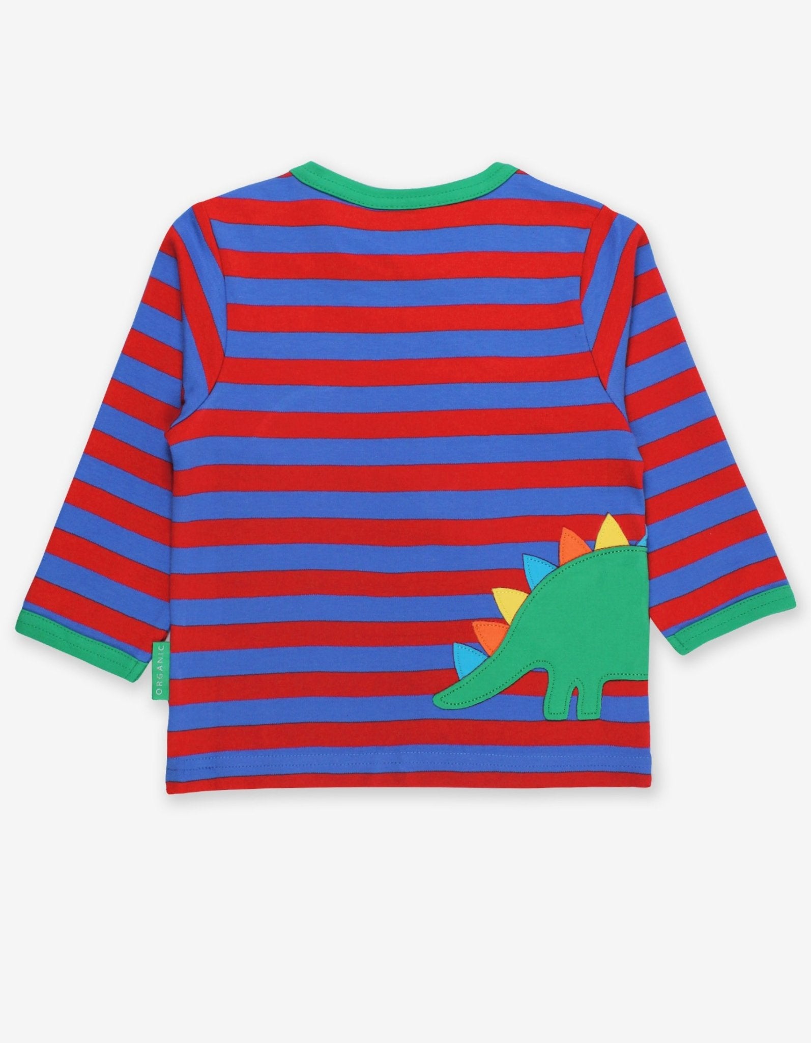 Toby Tiger Organic Applique Long - Sleeved T-Shirt - Dino - Baby&More