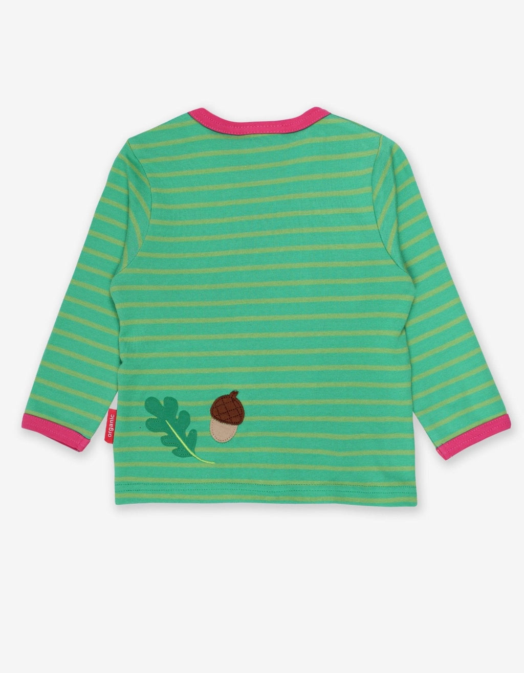 Toby Tiger Organic Applique Long - Sleeved T-Shirt - Squirrel - Baby&More
