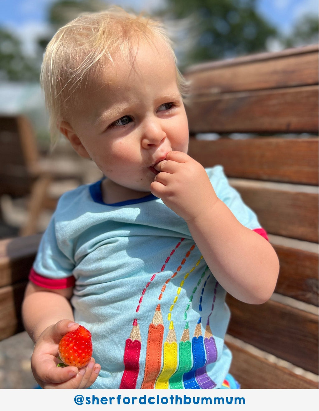 Toby Tiger Organic Applique Short-Sleeved T-Shirt - Art - Baby&More