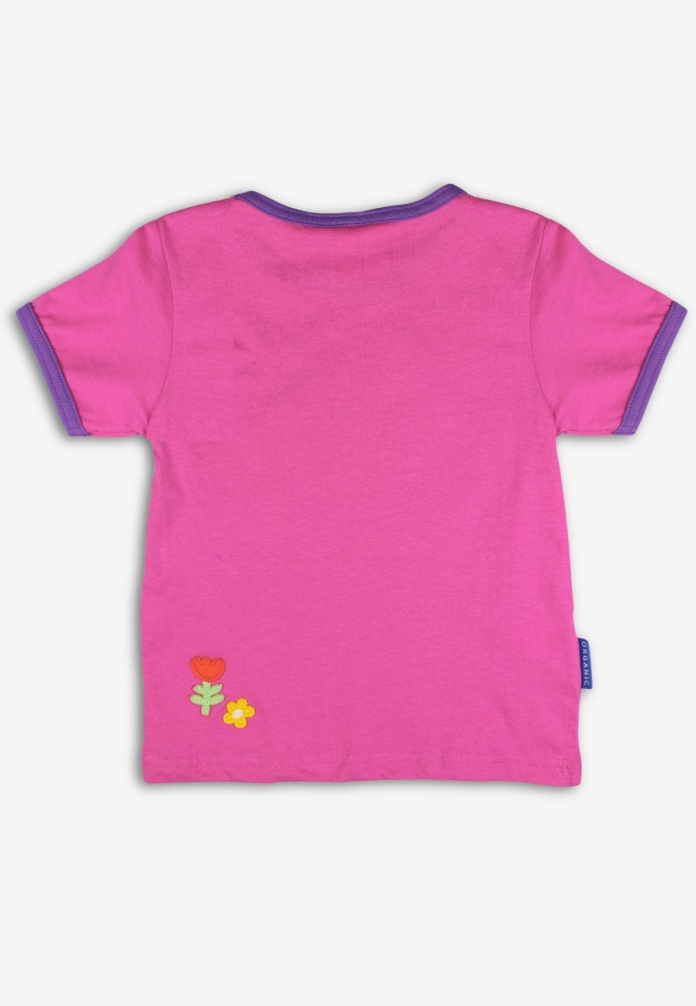 Toby Tiger Organic Applique Short-Sleeved T-Shirt - Hillside Pony - Baby&More
