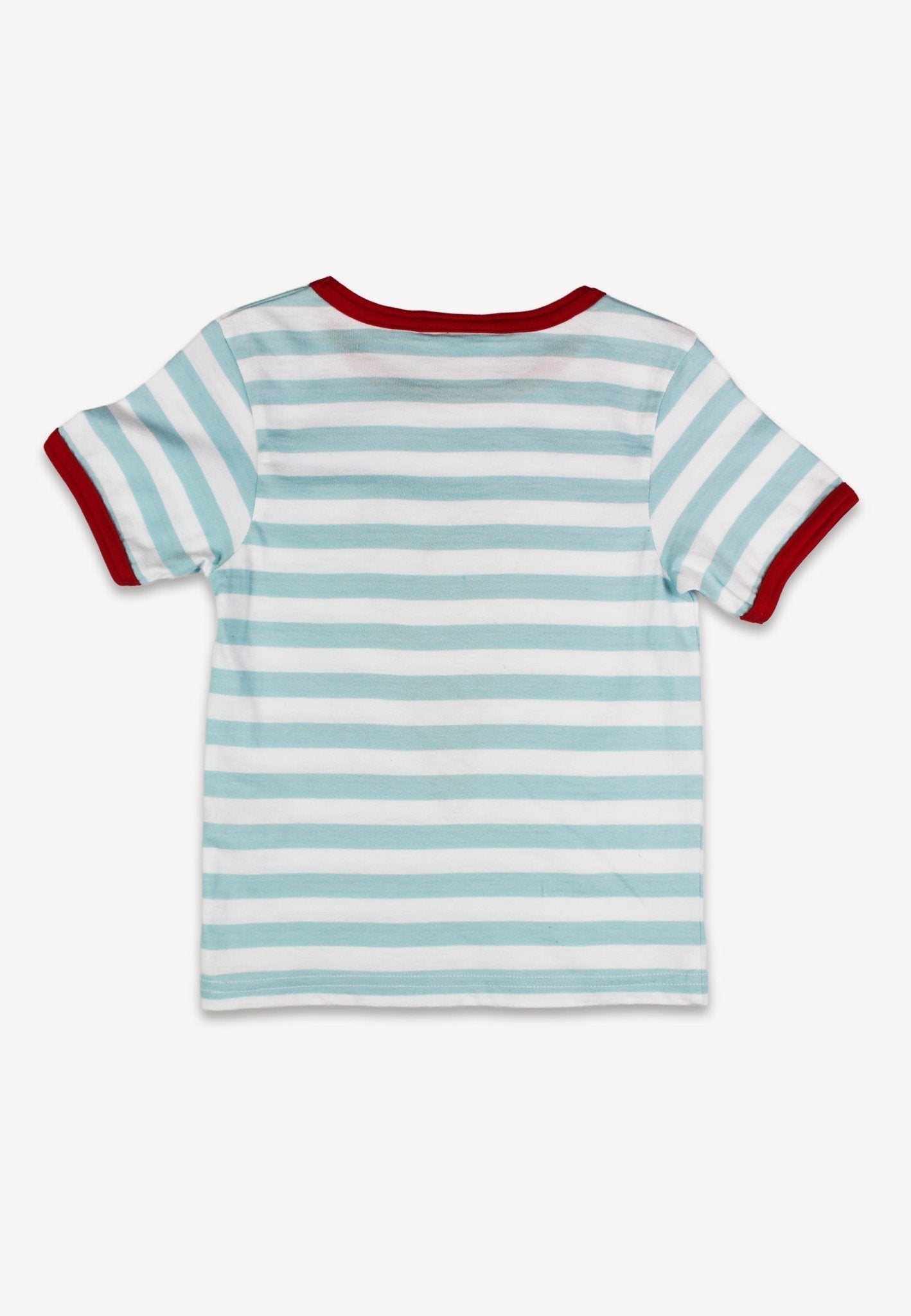 Toby Tiger Organic Applique Short-Sleeved T-Shirt - Ice Cream - Baby&More