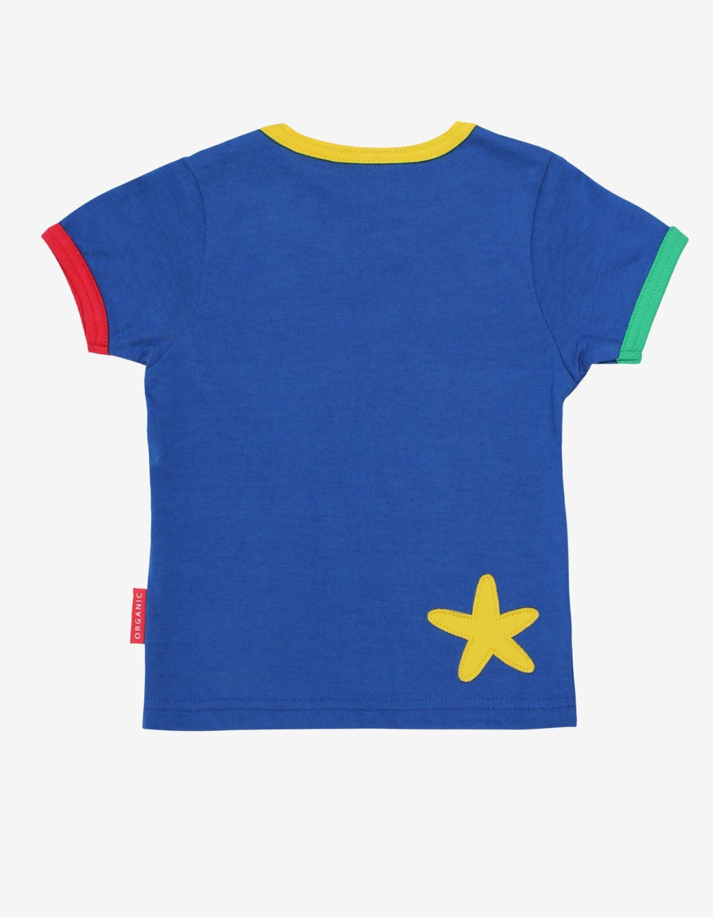 Toby Tiger Organic Applique Short-Sleeved T-Shirt - Turtle - Baby&More