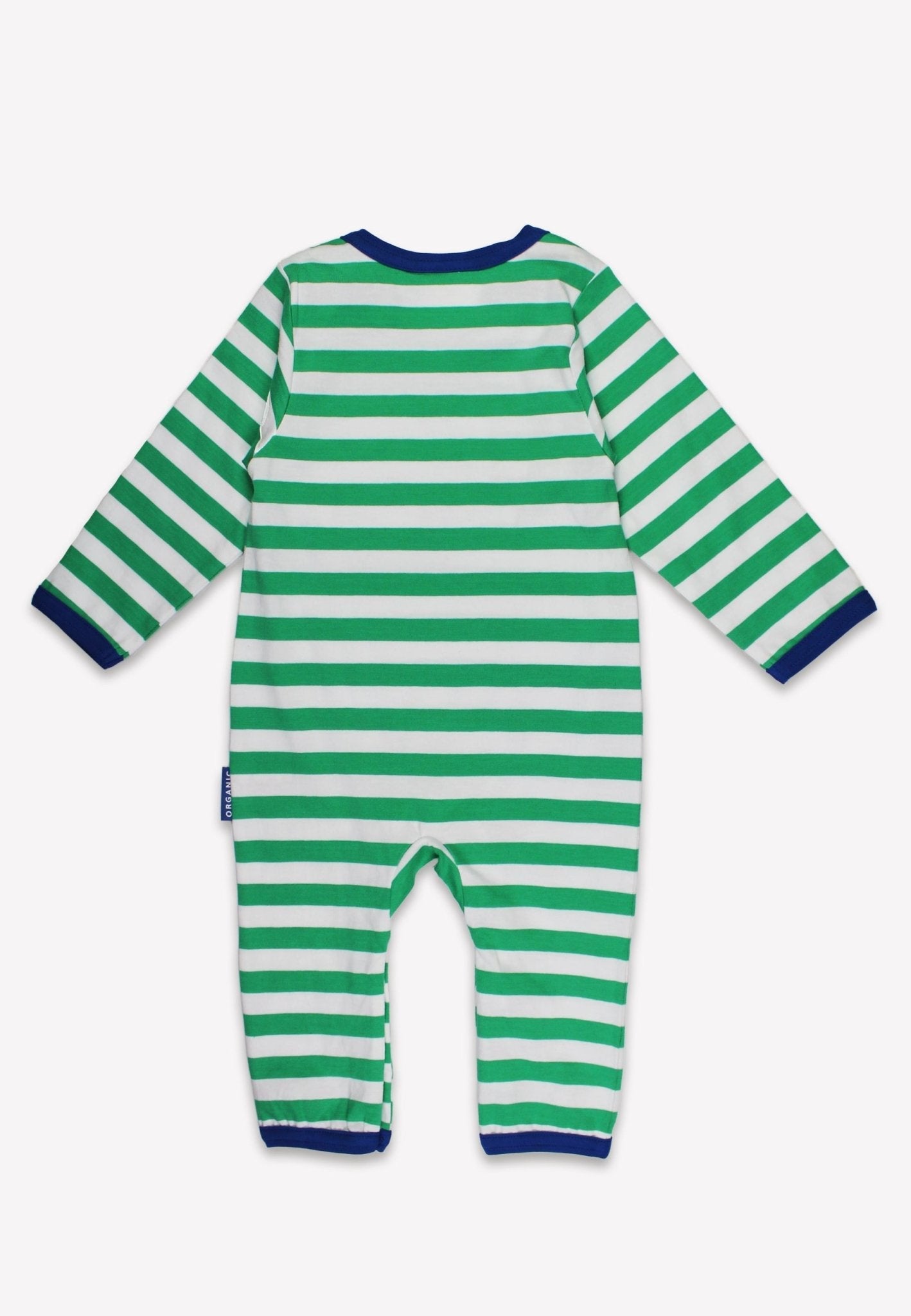 Toby Tiger Organic Applique Sleepsuit - Hillside Sheep - Baby&More