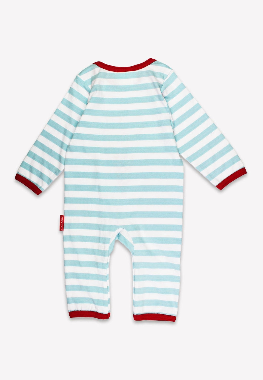 Toby Tiger Organic Applique Sleepsuit - Ice Cream - Baby&More