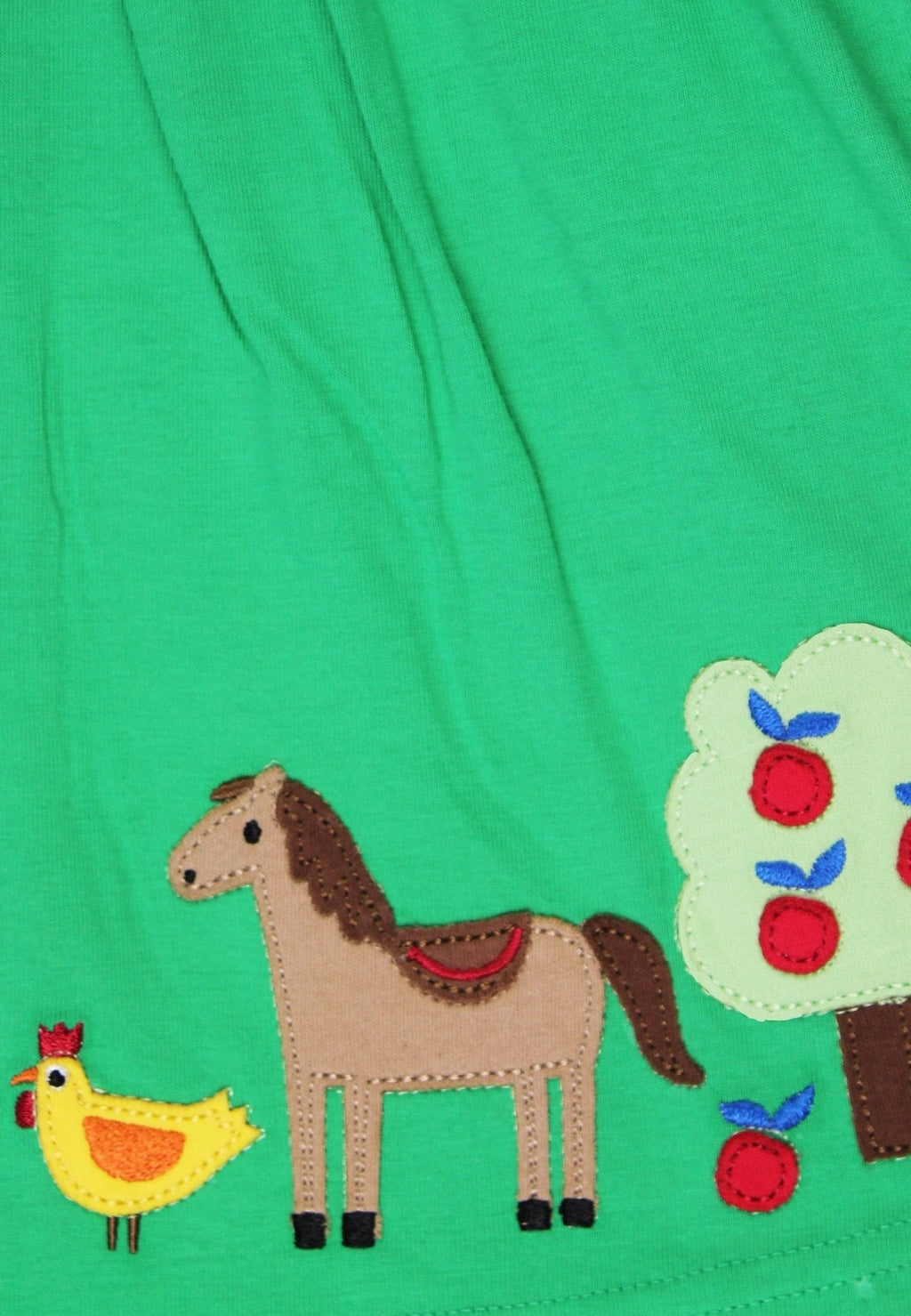 Toby Tiger Organic Applique T-shirt Dress - Hillside - Baby&More