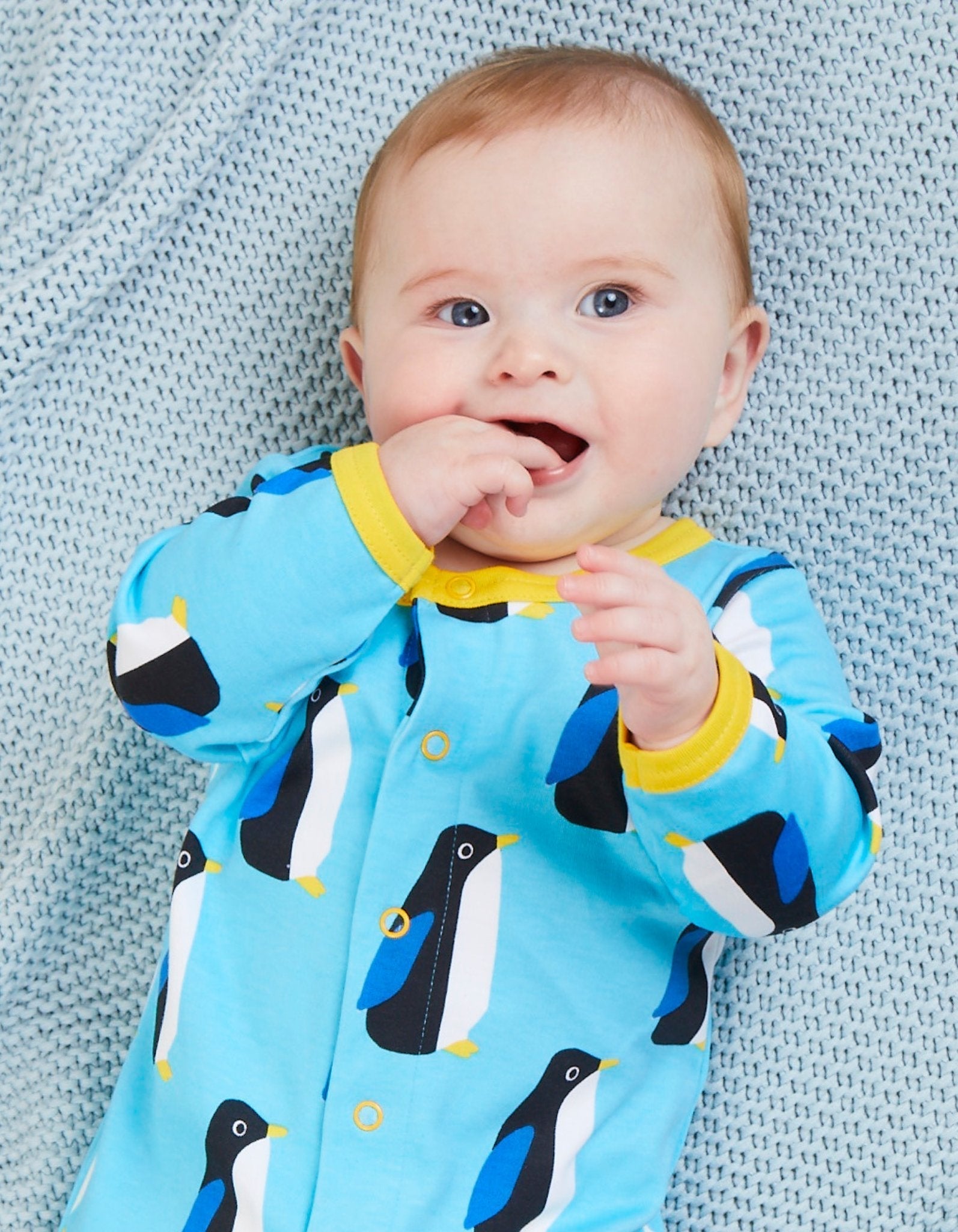 Toby Tiger Organic Baby Gift Set - Penguin Print - Baby&More