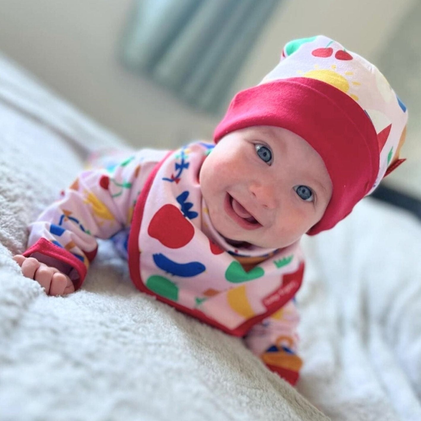 Toby Tiger Organic Baby Gift Set - Picnic Print - Baby&More