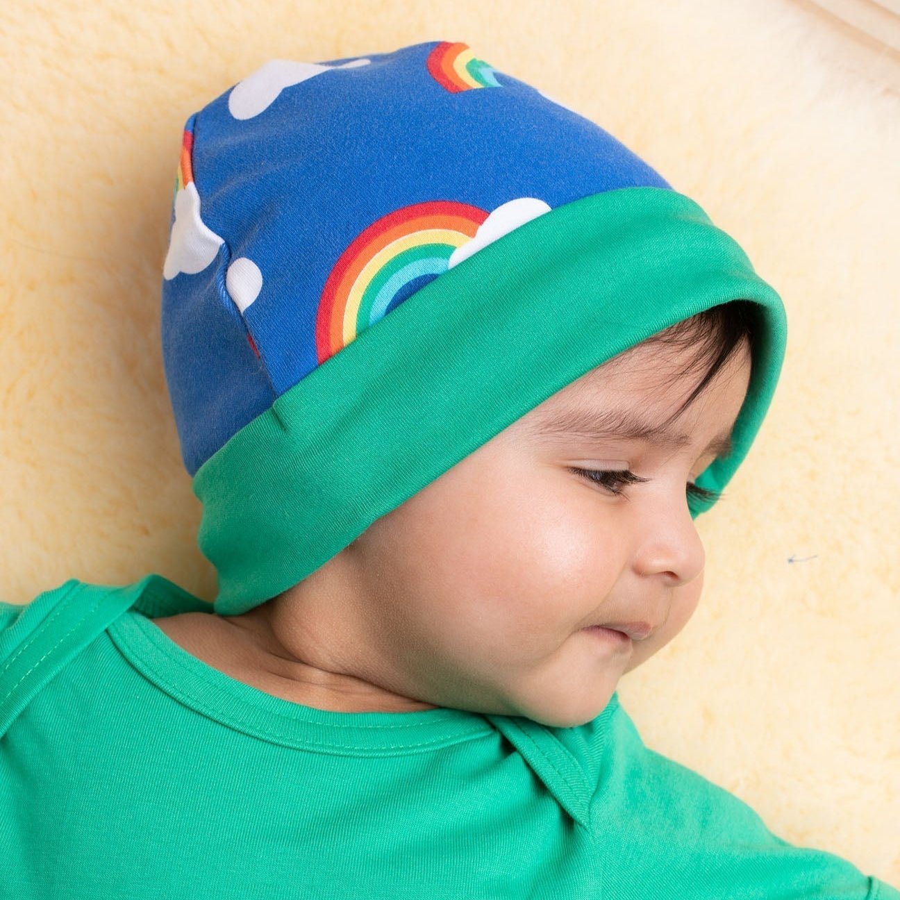 Toby Tiger Organic Baby Gift Set - Rainbow Print - Baby&More