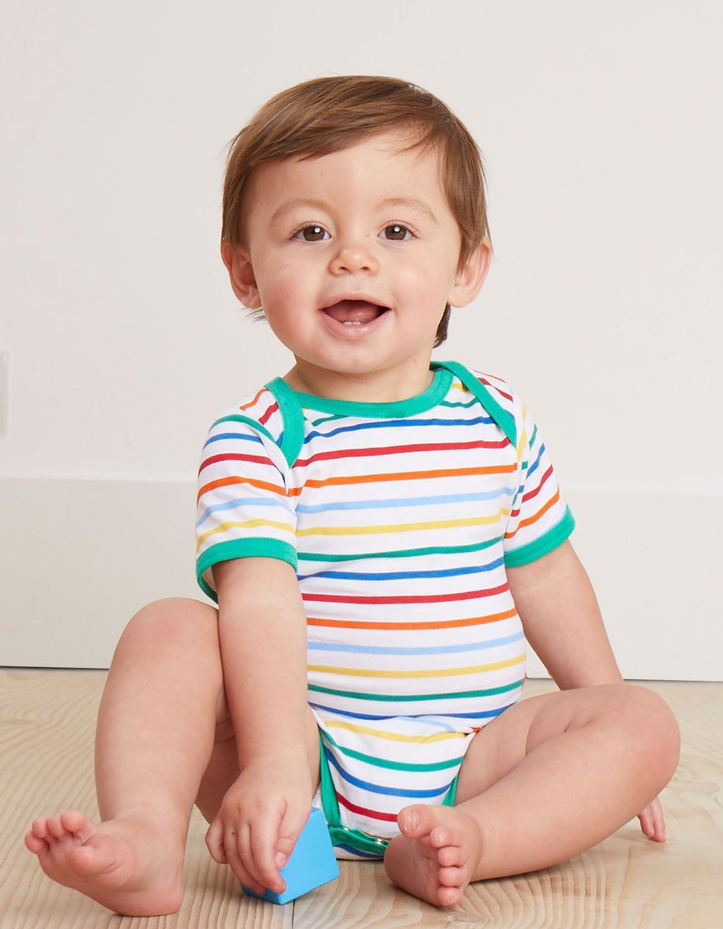 Toby Tiger Organic Baby Gift Set - Rainbow Print - Baby&More