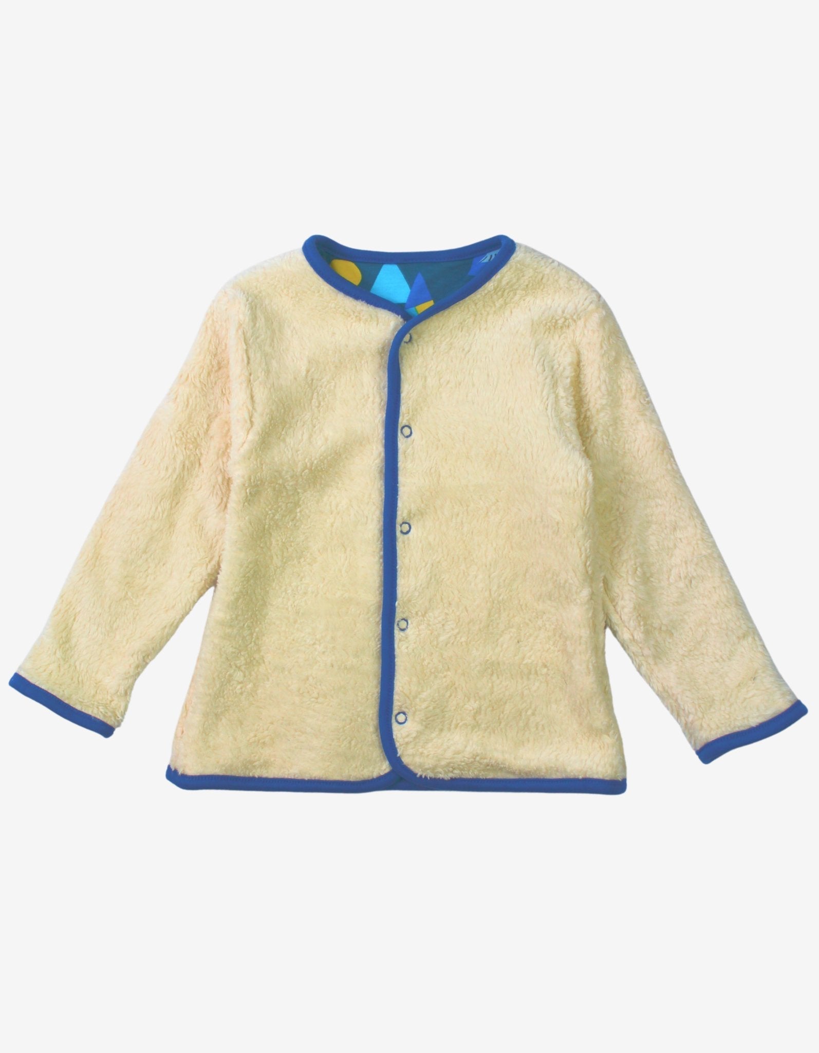 Toby Tiger Organic Reversible Jacket - Arctic Print - Baby&More