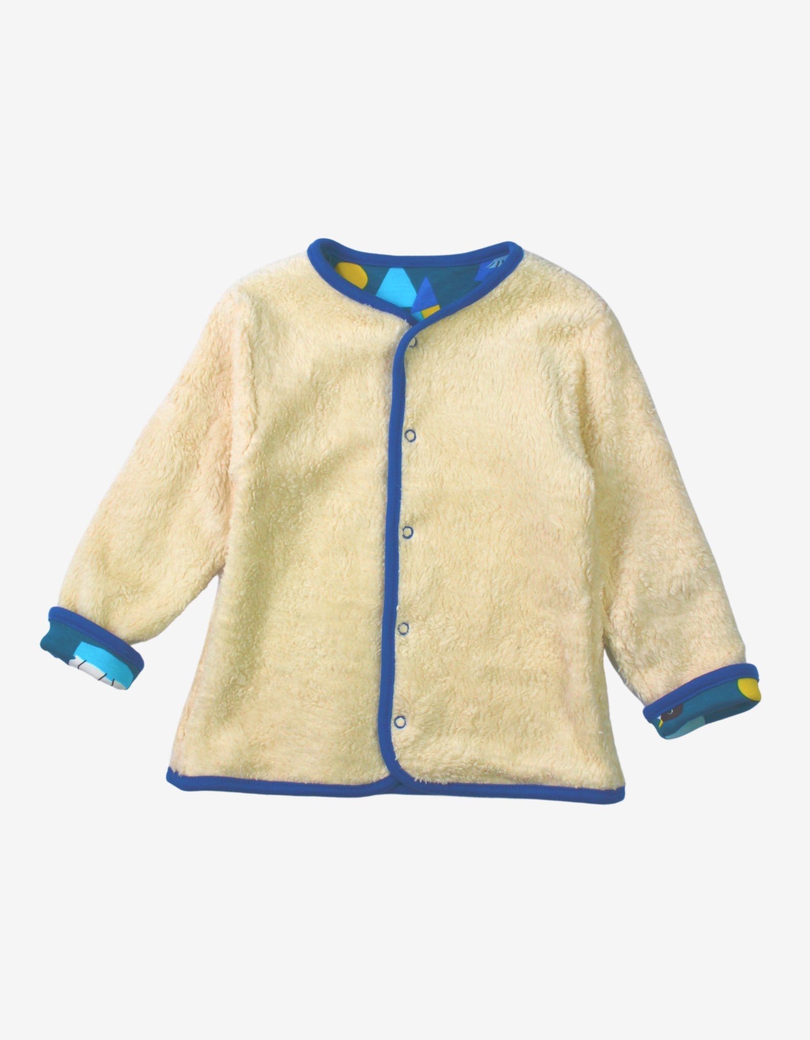 Toby Tiger Organic Reversible Jacket - Arctic Print - Baby&More