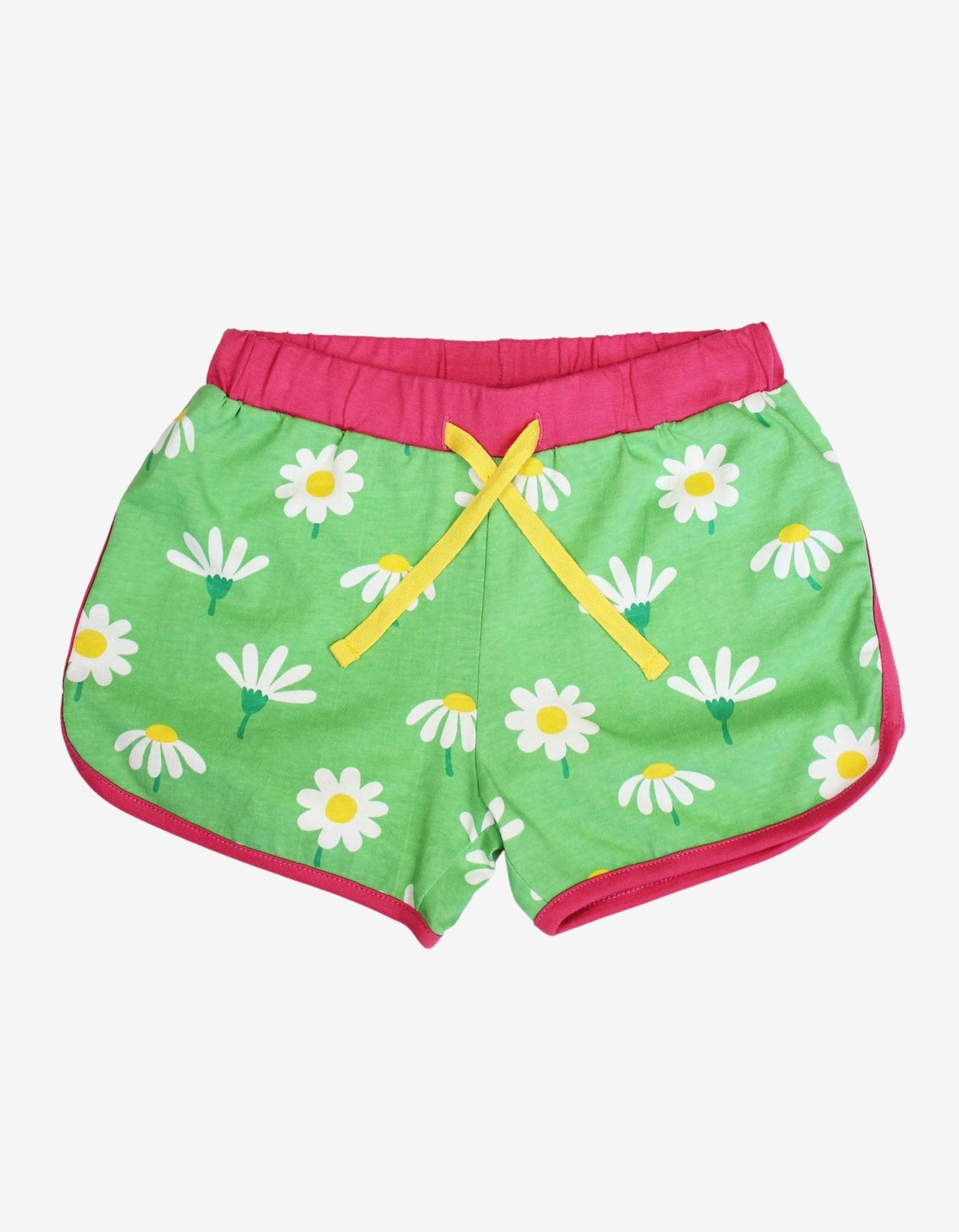 Toby Tiger Organic Running Shorts - Daisy Print - Baby&More