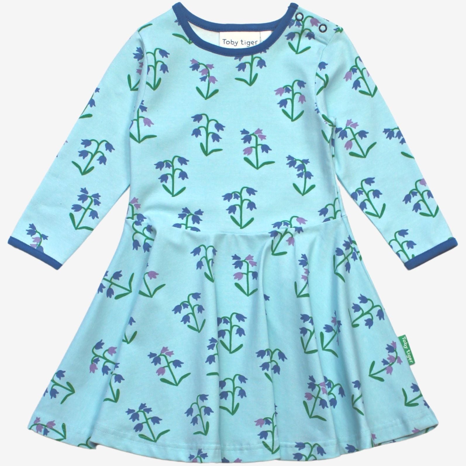 Toby Tiger Organic Skater Dress - Spring Print - Baby&More