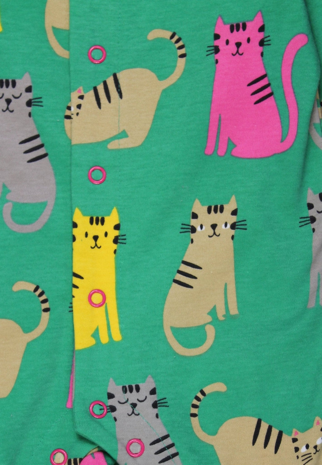 Toby Tiger Organic Sleepsuit - Kitten Print - Baby&More