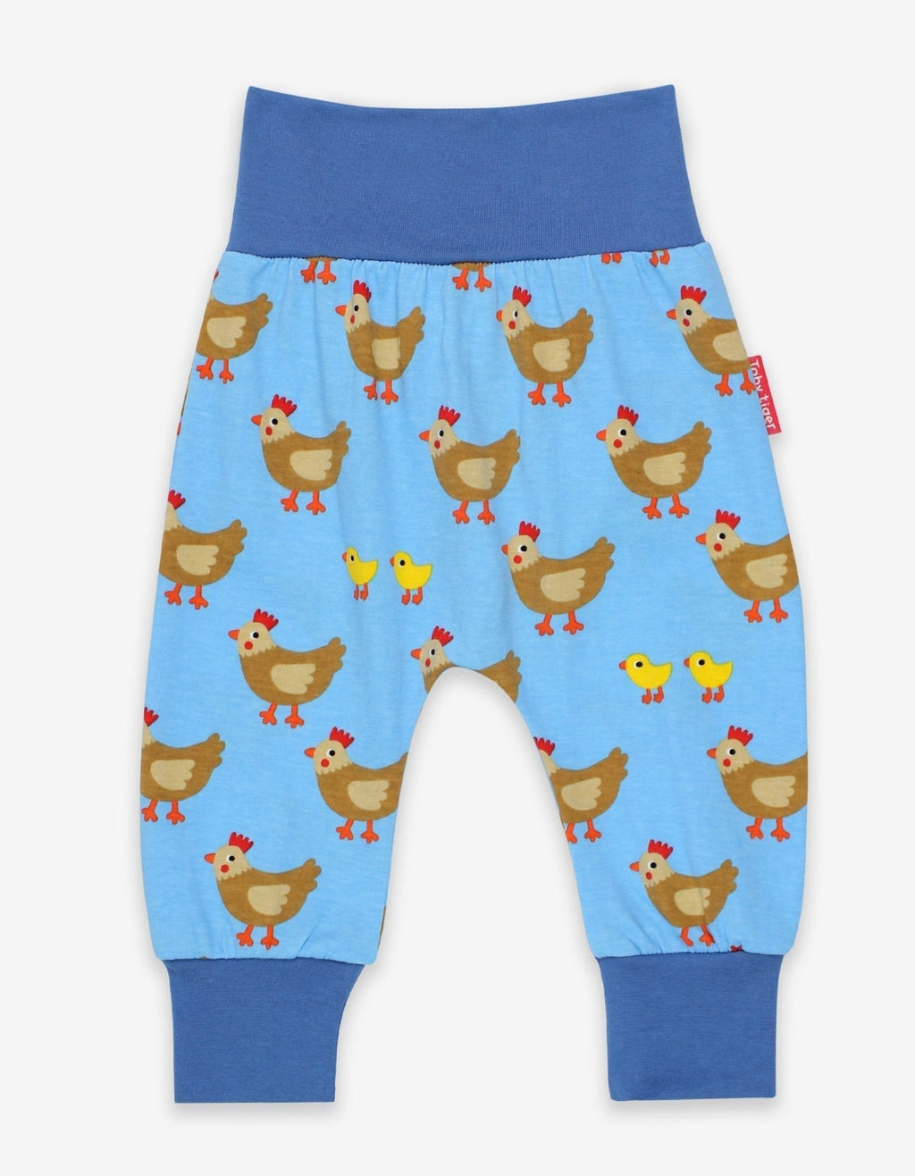 Toby Tiger Organic Yoga Pants - Chicken Print - Baby&More