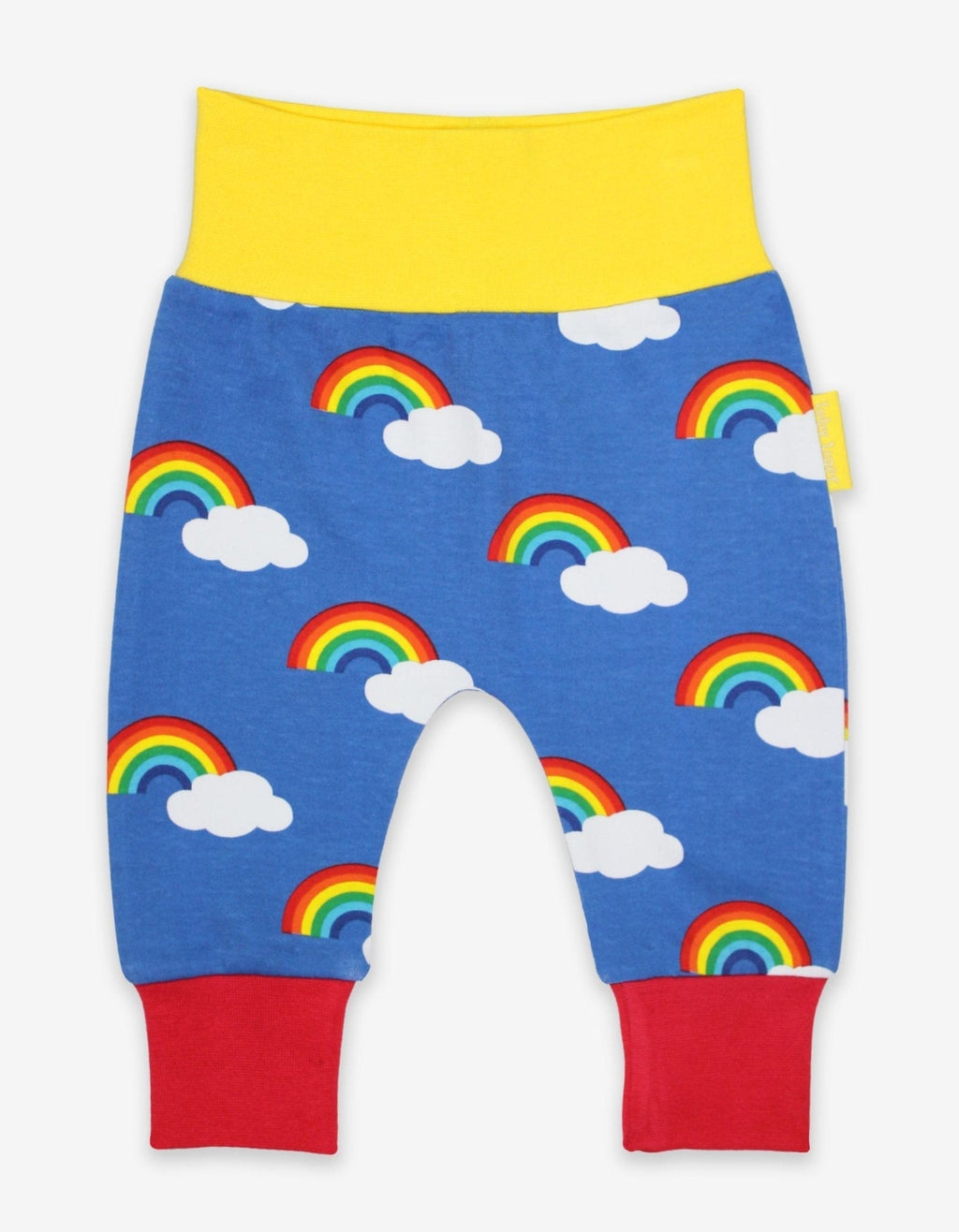 Toby Tiger Organic Yoga Pants - Multi Rainbow - Baby&More